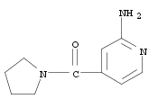 4-(pyrrolidin-1-ylcarbonyl)pyridin-2-amine